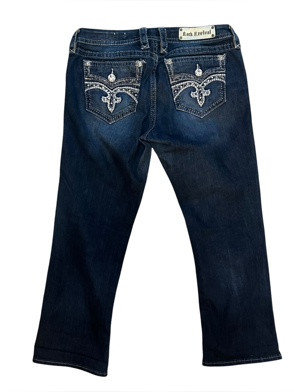 Rock Revival "Maisky" Mid Rise Easy Capri Sz 31